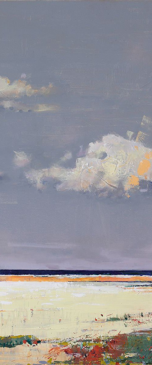 Sunny and Cool 36x48" / 91.5x122 cm Contemporary Art by Bo Kravchenko by Bo Kravchenko
