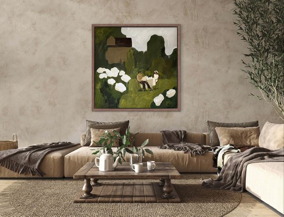 «Time of White Hydrangeas»