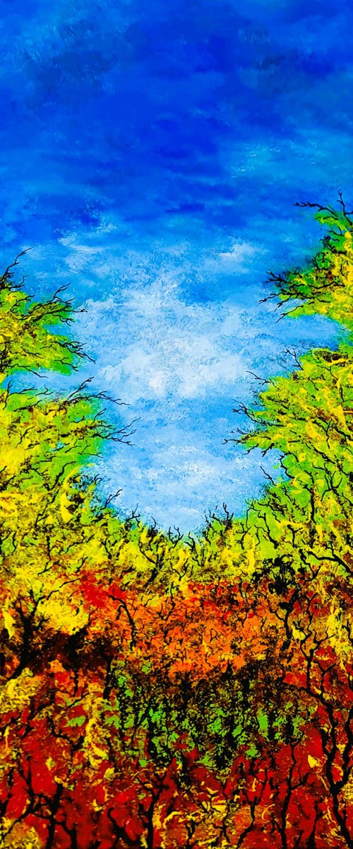 Burning Autumn 1 by Daniel Urbaník