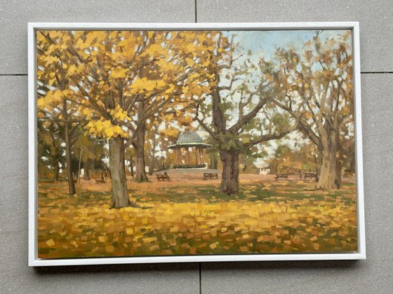 Clapham Common autumn