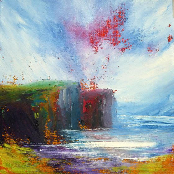 Orkney Sea Cliff Colours 1