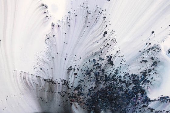 Nature 189 — Abstract Indigo Surge