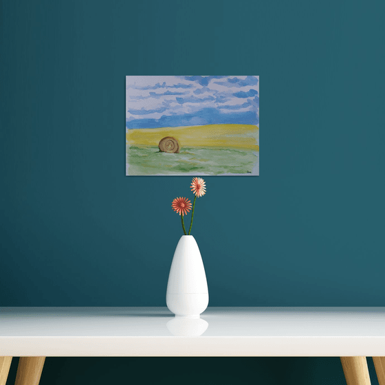 "Canola in Bloom" - Landscape - Fields - Great Plains