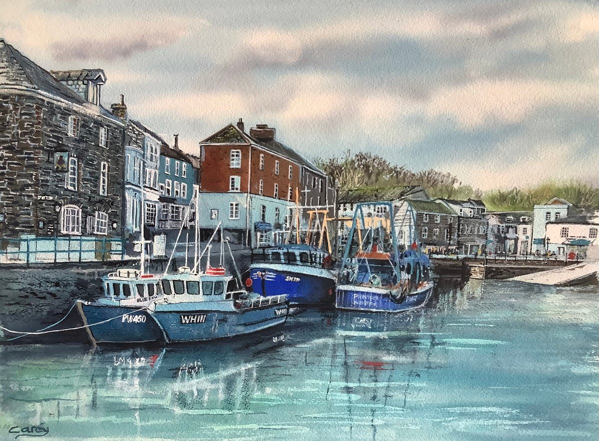 Padstow Harbour, Cornwall by Darren Carey