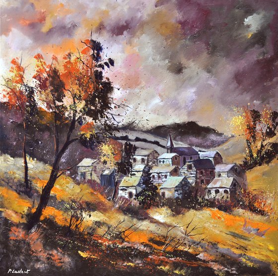 Village in autumn 7723