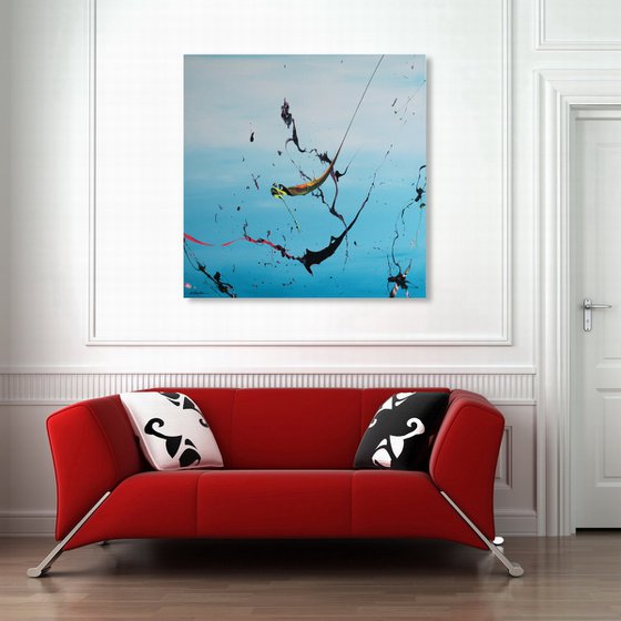 Breeze Riders (Spirits Of Skies 064003) (80 x 80 cm) XL (32 x 32 inches)