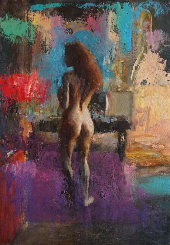 Pauline in shadow