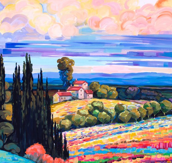🌿Tuscany Sunset🌞