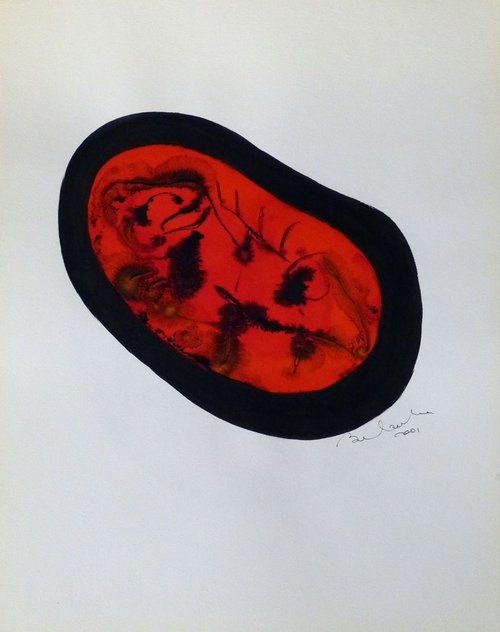 Oval variation #3, 32x40 cm by Frederic Belaubre