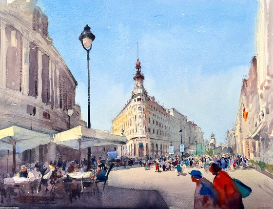 Sunny Day in Madrid