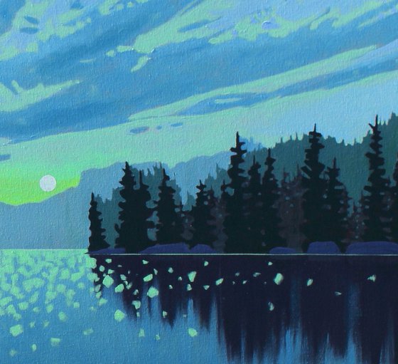Morning in the Boreal - Silhouettes