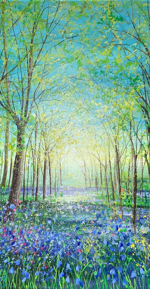 Bluebell Wandering by Jan Rogers