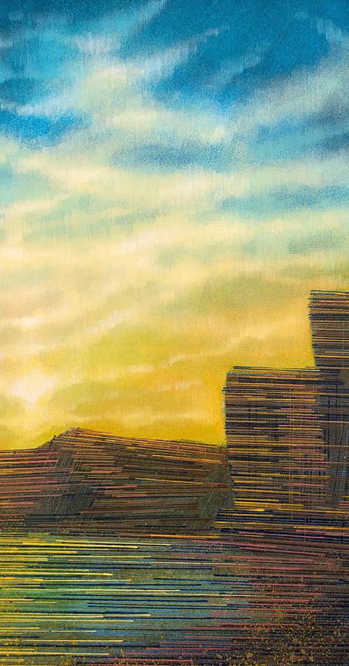 Dorset Jurassic Coast Sunset by Marc Todd