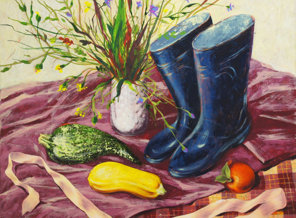 Autumn still life by Svetlana Zaparii