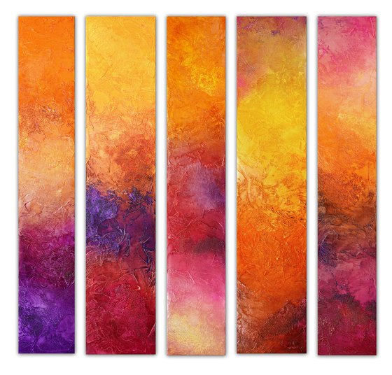 Pillars of colors - Be Bold