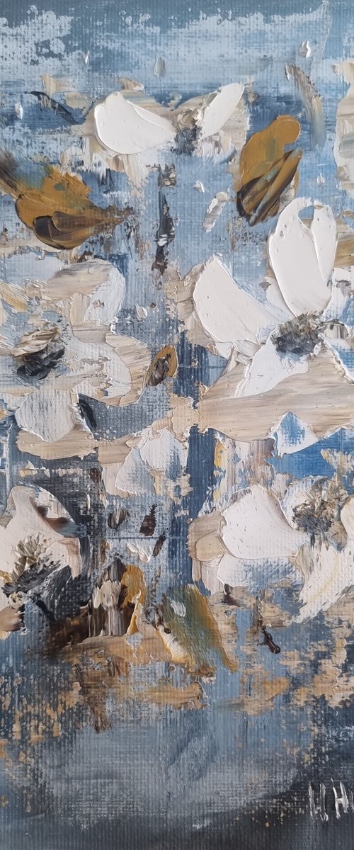 A Stirring of Petals - Oils by Hayley Huckson