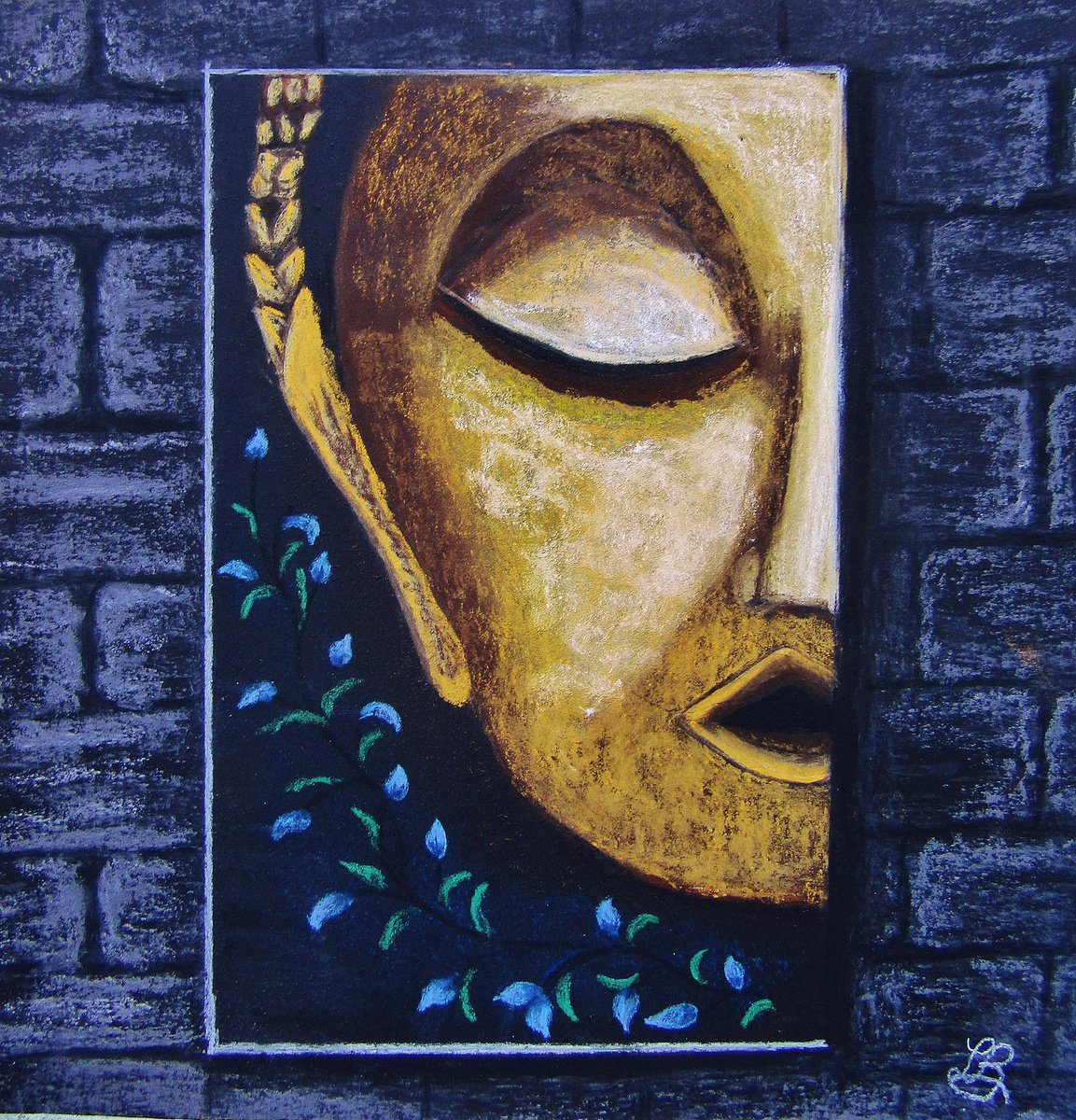 Buddha in Bronze by Linda Burnett