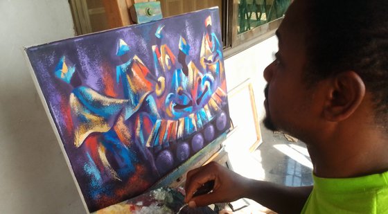 Music from Africa, Musical painting