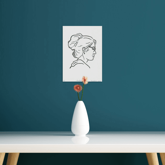 Amelia – Limited Edition Linocut