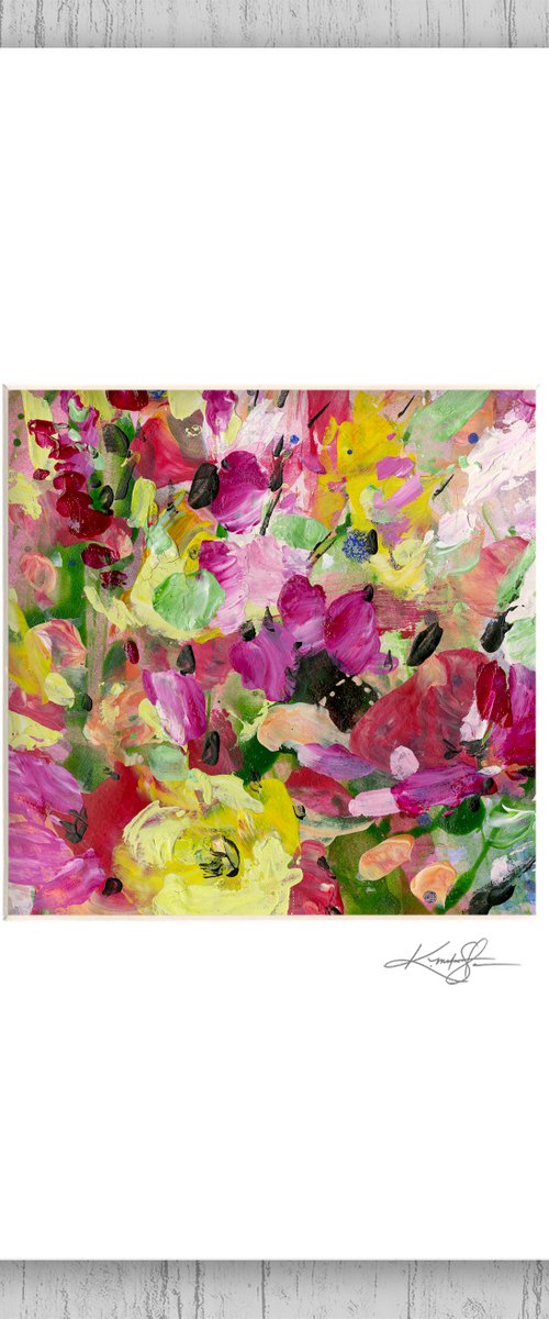 Meadow Dreams 6 - Flower Painting by Kathy Morton Stanion by Kathy Morton Stanion