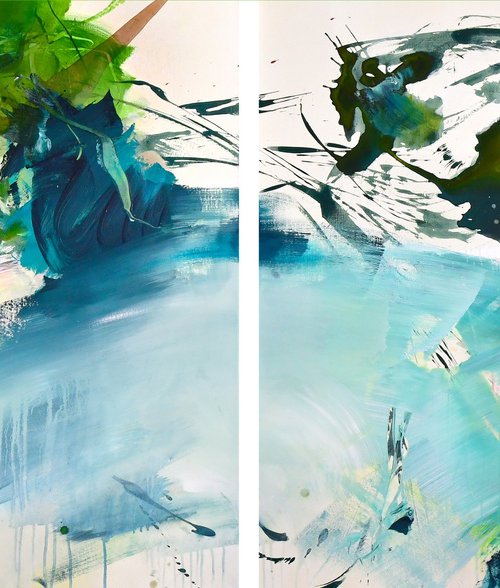 Beyond the lake by Kirsten Handelmann