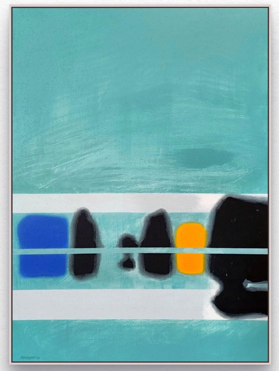 Abstract mirages. Calm.
