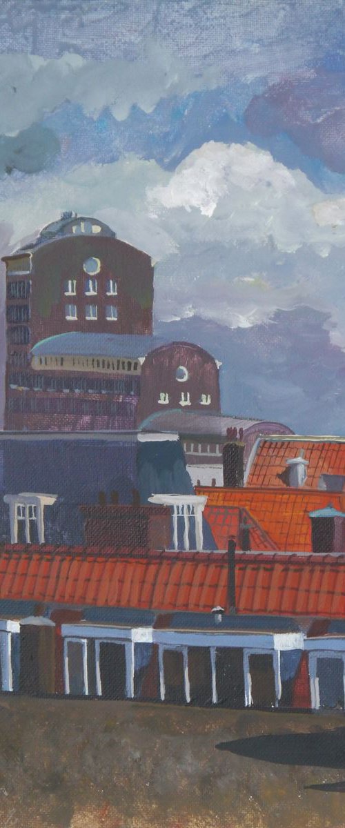 Roofs of The Hague III by Anastasia Chernysheva