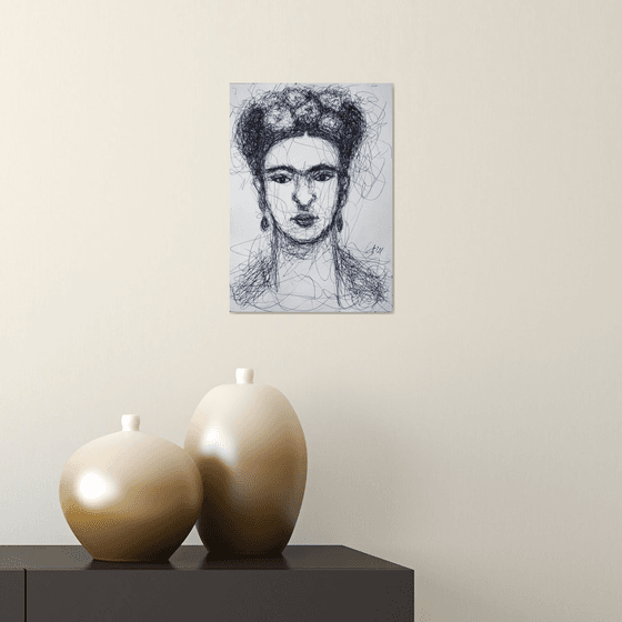 Frida Kahlo I /  ORIGINAL PAINTING
