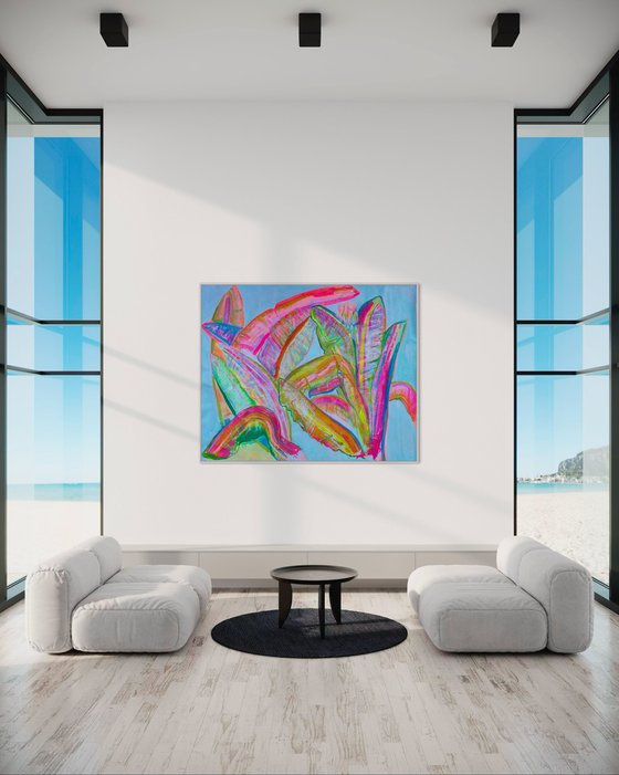 ‘Banana Leaves Sway’