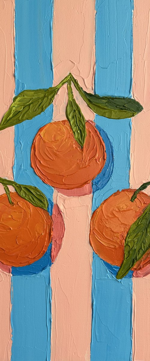 Orange trio by Guzaliya Xavier