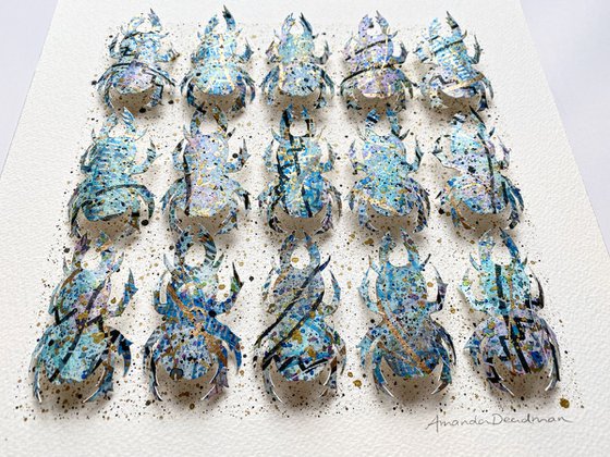 Beetle Mania (Blue metallic)