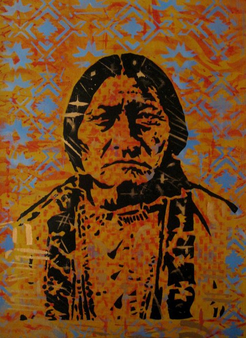 Sitting Bull by Carlos Madriz