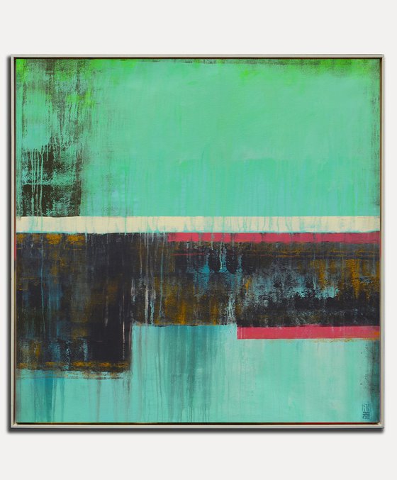 Untitled Black - Turquoise