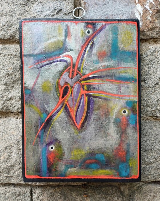 Composition with heart-XI