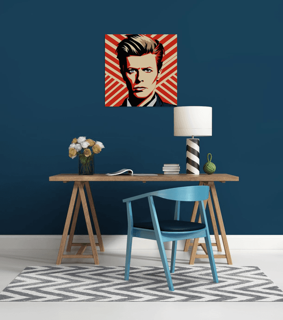 Portrait of David Bowie