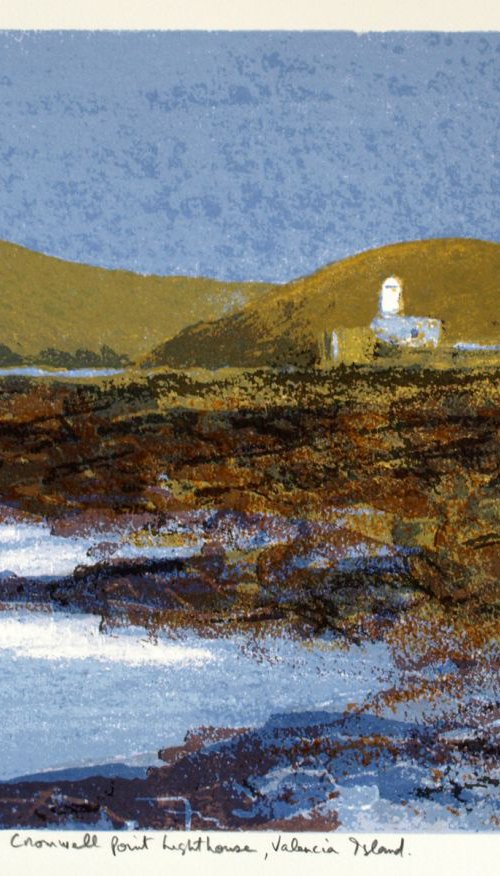 Cromwell Point Lighthouse, Valencia island by Aidan Flanagan Irish Landscapes