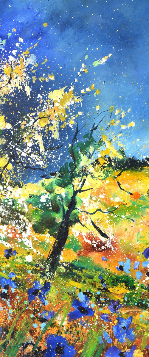 Trees in spring by Pol Henry Ledent
