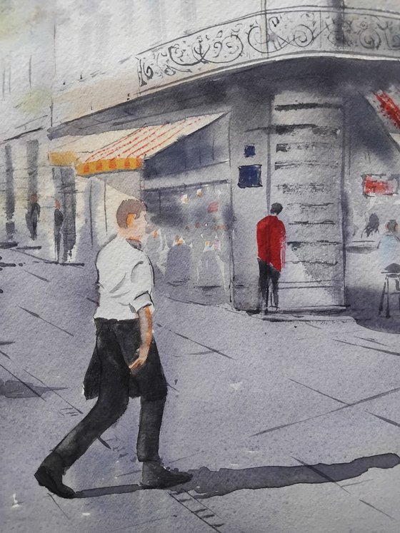 Corner at Knez Mihajlova