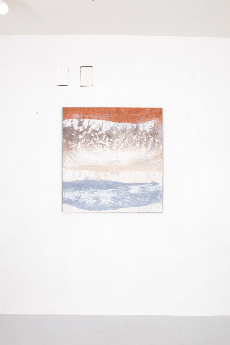 Abstract Acrylic Painting By Rokas Berziunas, 39 X 41", No. 25-29, Original Artwork