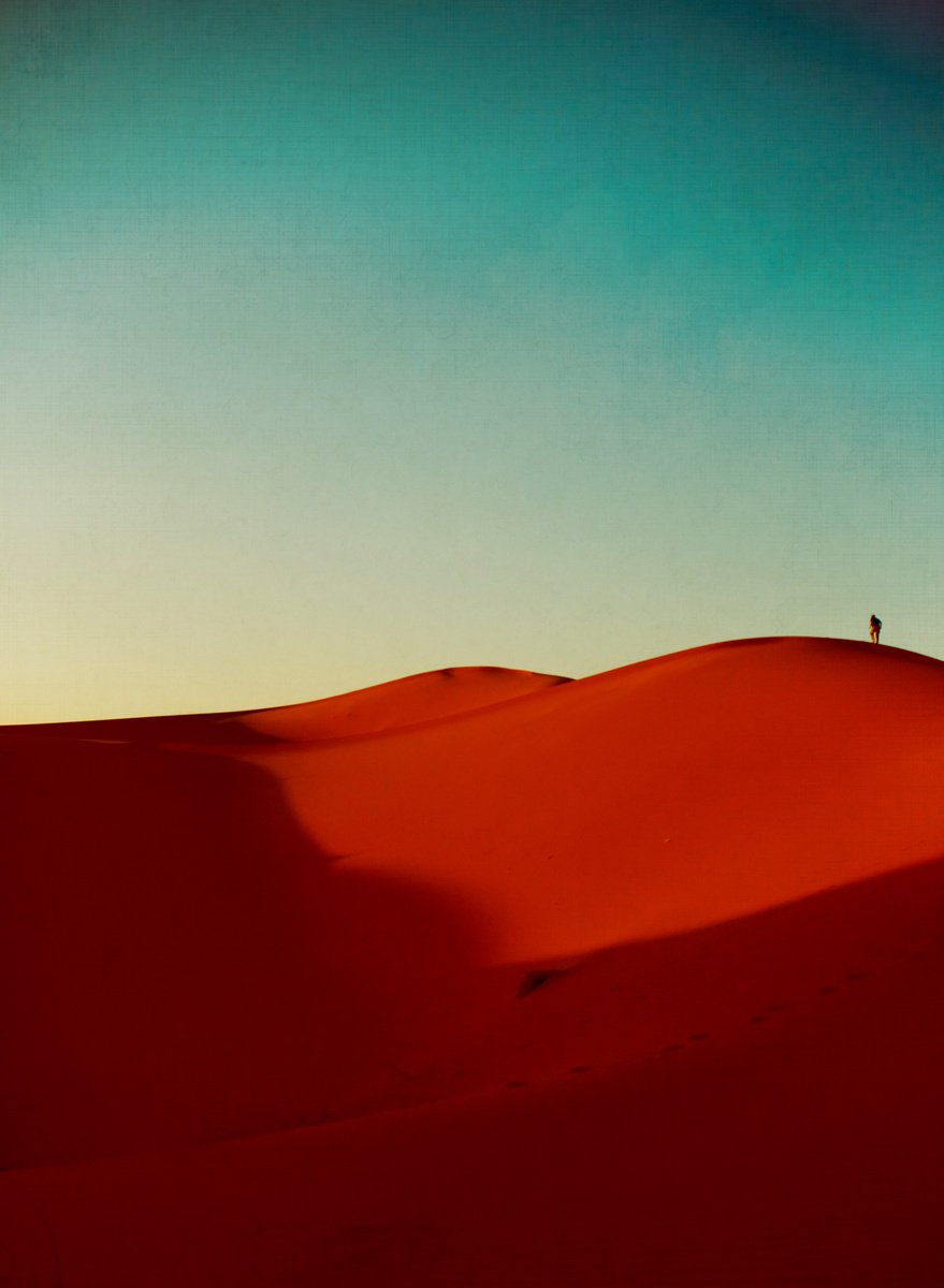 Sunset on the Sahara II by Viet Ha Tran