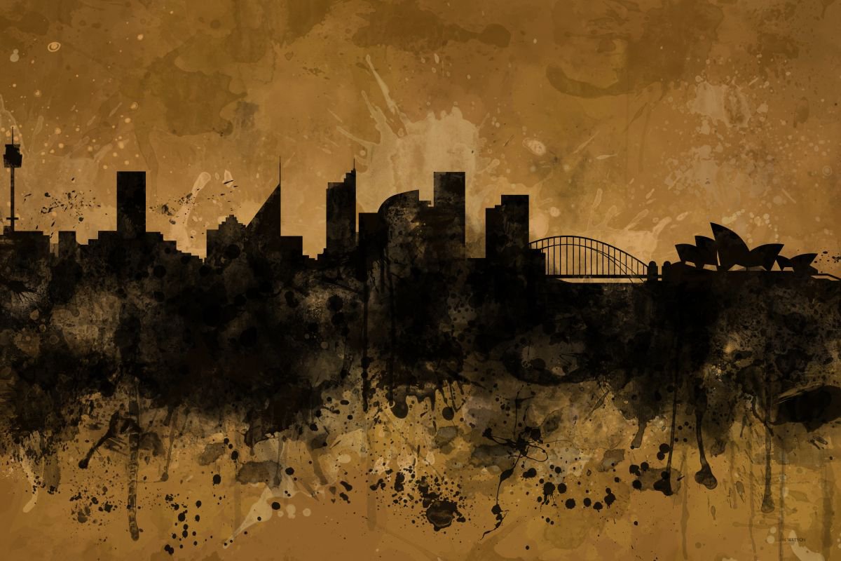 Sydney Harbour Australia Skyline B&B by Marlene Watson