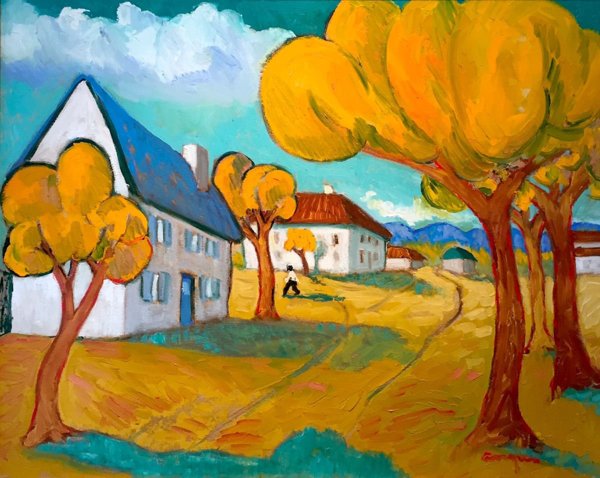 In the Season of the Falling leaves by Angus MacDonald