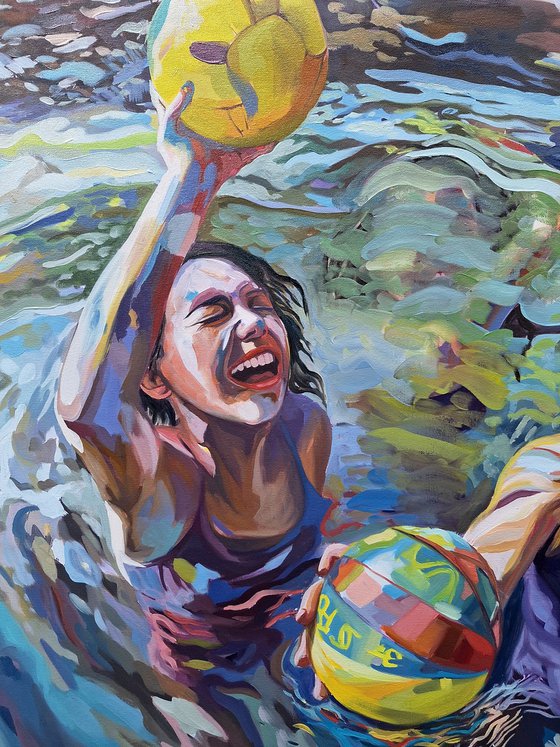 Cheerful Water Play