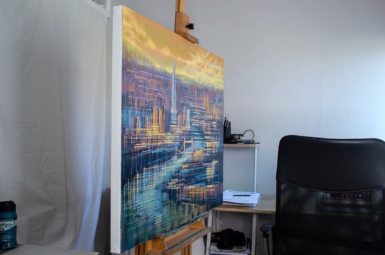 London In Golden Light