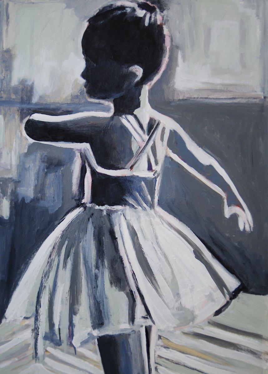 Little Ballerina / 50 X 36 cm by Alexandra Djokic