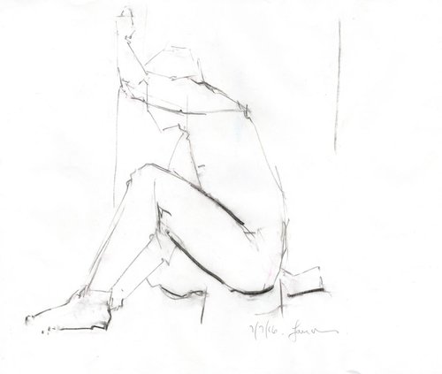 Life Drawing No 93 by Ian McKay