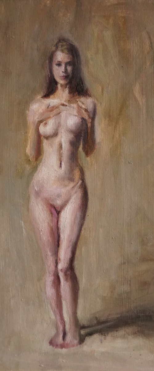 Stoic girl by Manuel Leonardi