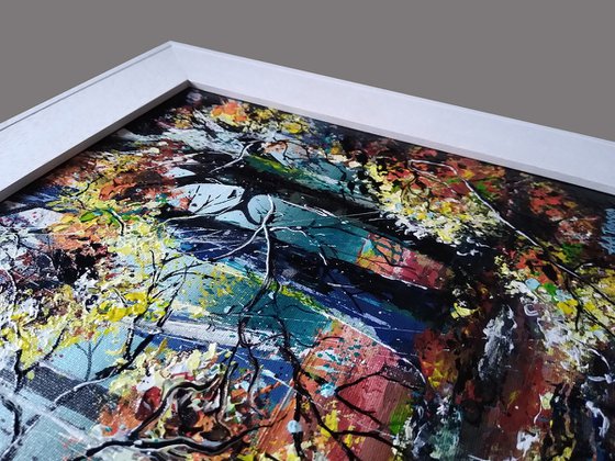 Framed Art - 'Silent Fall'