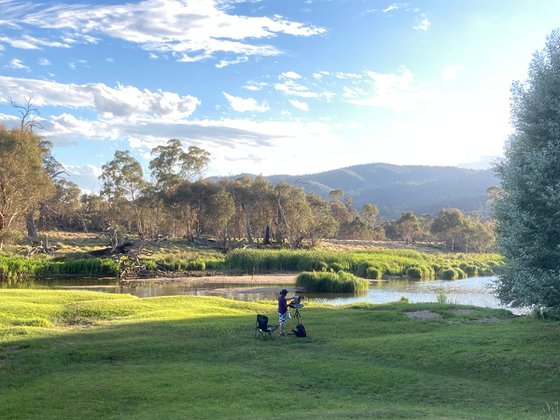 Sunset at Snowy River