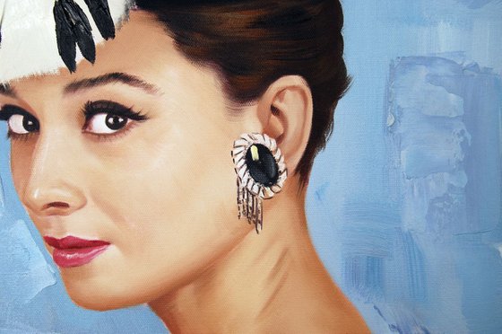 Audrey Hepburn Portrait “Breakfast at Tiffany's”